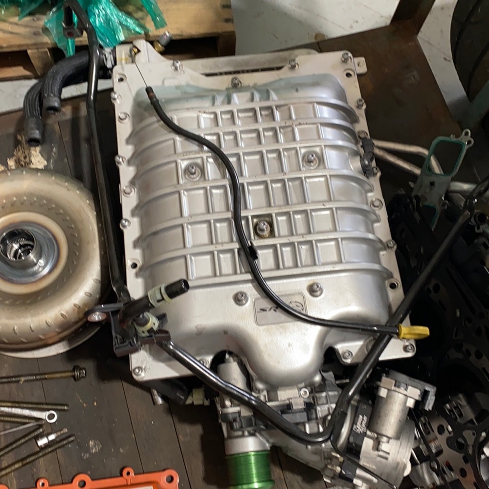 Hellcat super charger 246 pulley. 18 pounds of boast